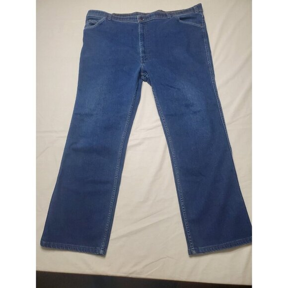 Levis With A Skosh More Comfort Jeans Men's Size 44 Orange Tab USA 80's Vintage - Picture 1 of 11